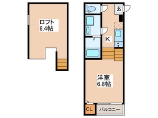 ハーモニーテラス東仙台Ⅳの物件間取画像